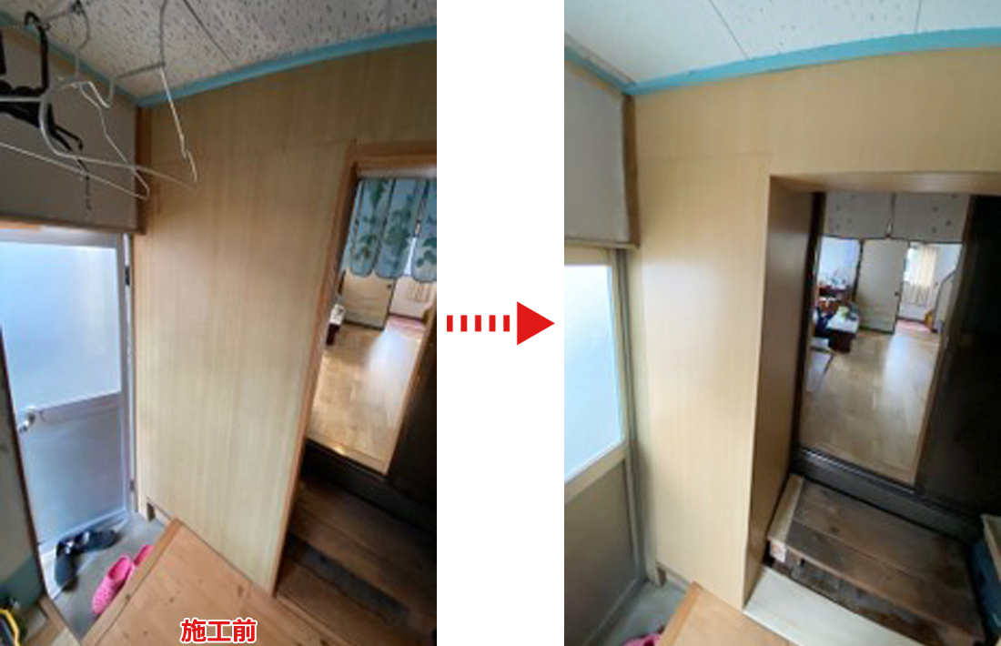 豊橋 H邸 間口拡張工事